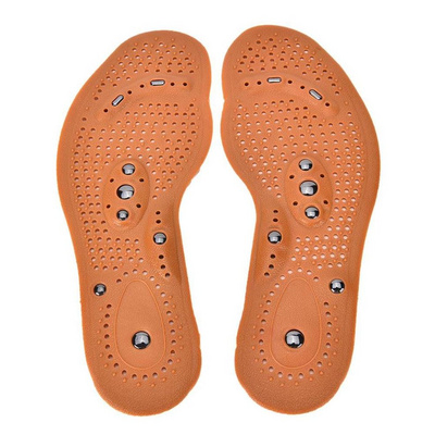 1 Pair Men/ Women Shoe Comfort Pads Breathable Shoe Insoles Magnetic Therapy Magnet Insoles#XD-02