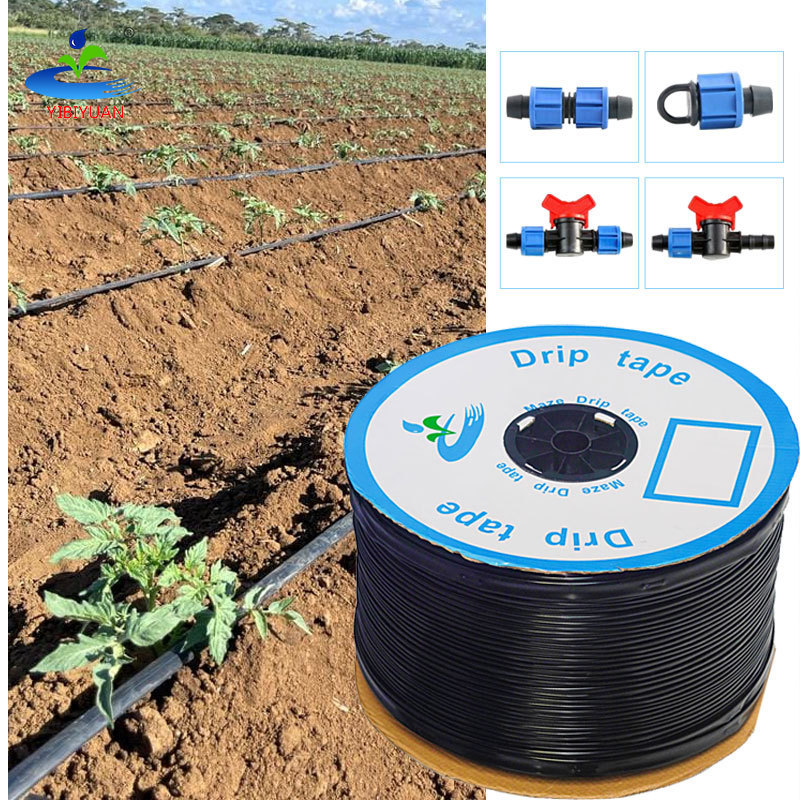 Complete kit 16mm drip tape gate valve fitting agricultural drip irrigation equipment to cover 3 hectares drip irrigation tape