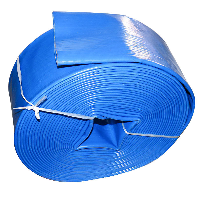 1 2 3 4 6 inch irrigation flexible pipe high pressure pvc braided hose pipe layflat