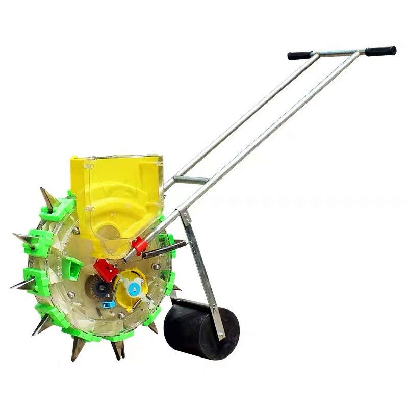 Sembradoras Manuales de Maiz Manual Home Use Peanut Soybean Corn Planter Fertility Seeder Machine