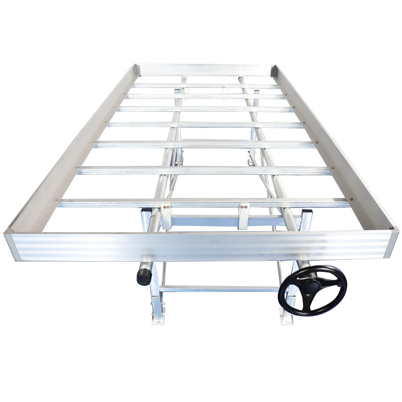 Commercial Hydroponic System Grow Tables Ebb and Flow Rolling Bench