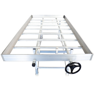 Commercial Hydroponic System Grow Tables Ebb and Flow Rolling Bench