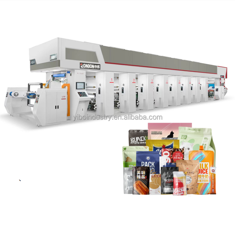 4-Colour Yuncheng Gravure Printing Machine Names of Printing Machines