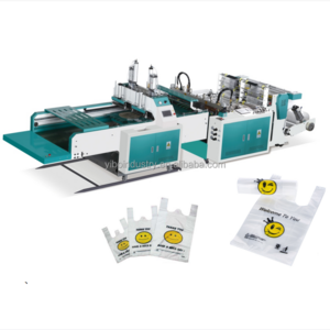 Pre Opened Envelope PE Mailing Bags Making Machine Ups Dhl Express Bag Poly Plastic Courier Bag Making Machine