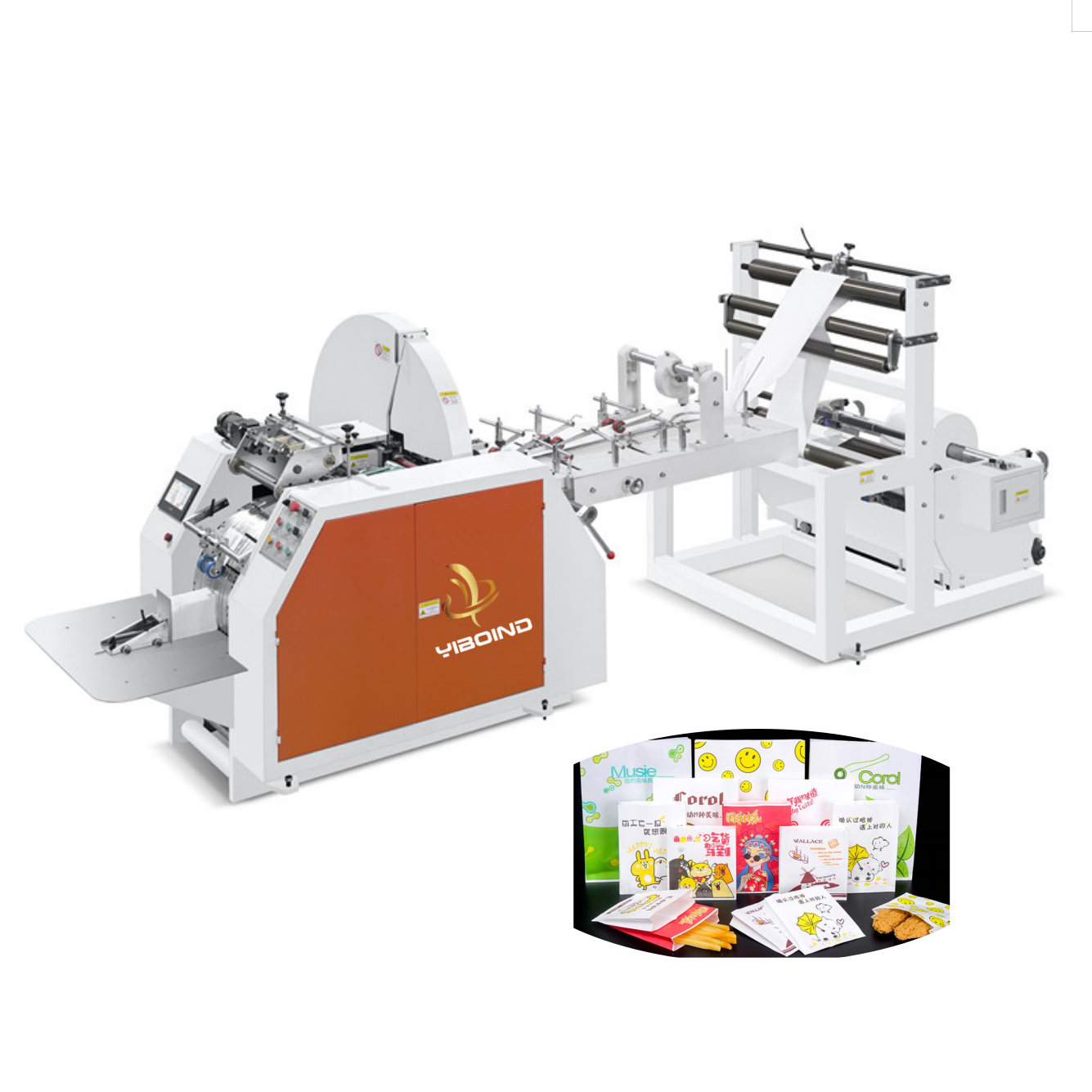 Low Cost of Paper Bag Making Machine V Bottom Paper Bag Machine