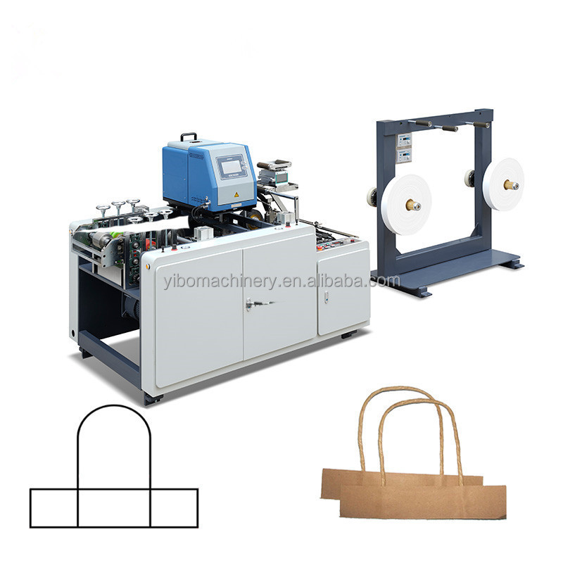 Outline Flat Rope and Twisted Handle Paper Bag Handle Making Machine Paper Bag Handle Machine