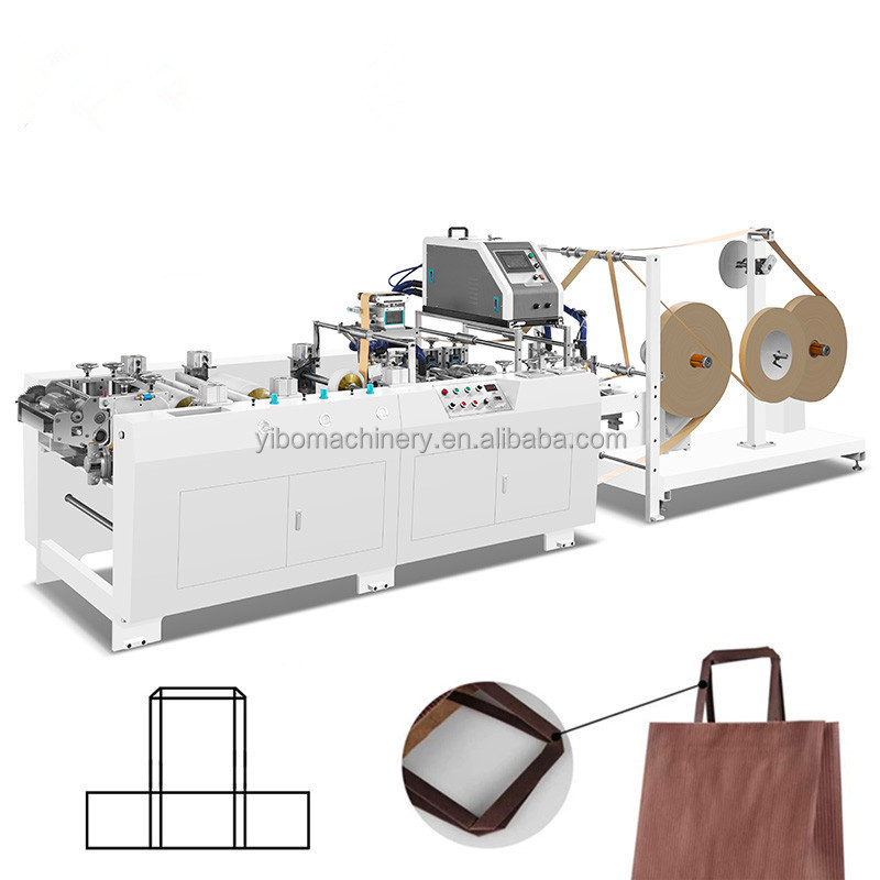 Outline Flat Rope and Twisted Handle Paper Bag Handle Making Machine Paper Bag Handle Machine