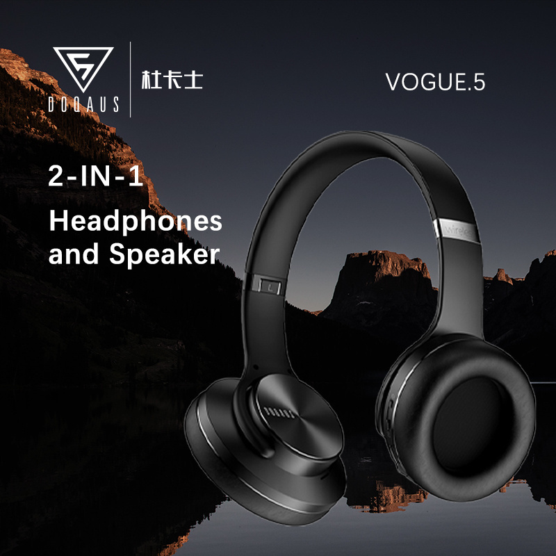 DOQAUS Vogue5 Wholesale Headphones Wireless Headphones Fast Charging Headphones Gaming Bluetooth Headset Wireless Speaker