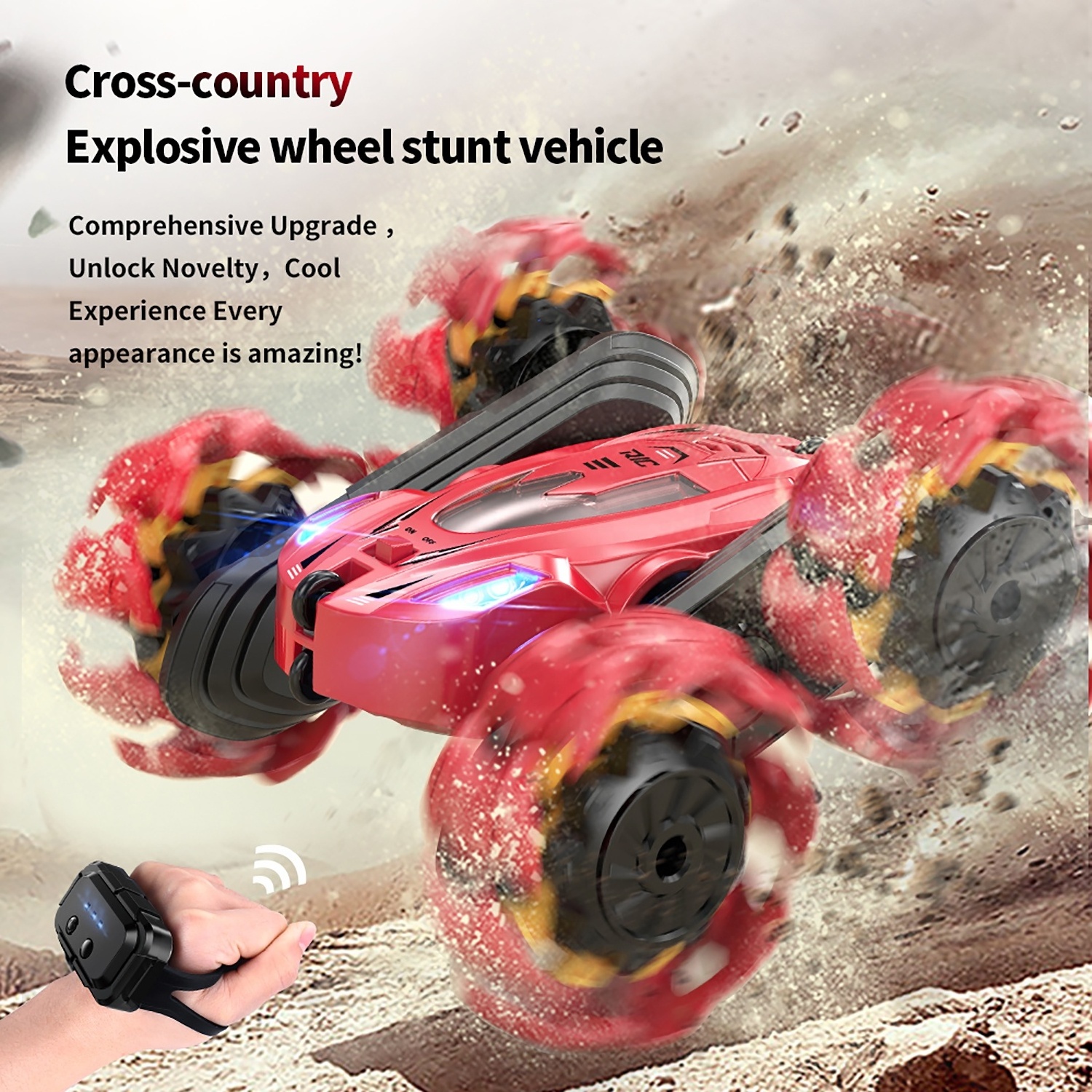 Cross-border hot sale Explosive hotwheels remote control car 2.4 Ghz rc car With Hand Sensor And Controller