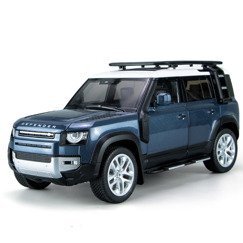 1/18 diecast model cars Land Rover Defender hotwheels off-road Car model metal car toys Ornaments collectibles