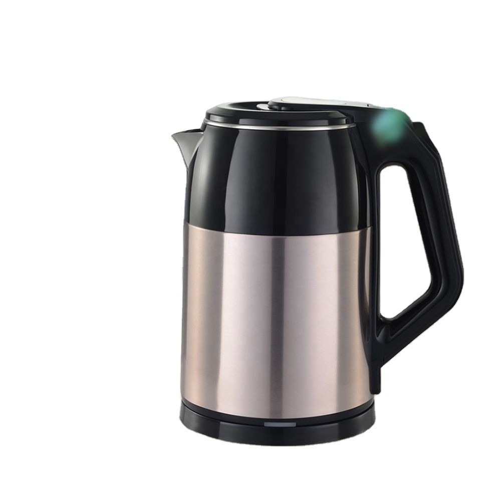 High Quality 1.8  Liter Stainless Steel Electric Kettle Double Wall Milk Boiler Water Kettle Electric