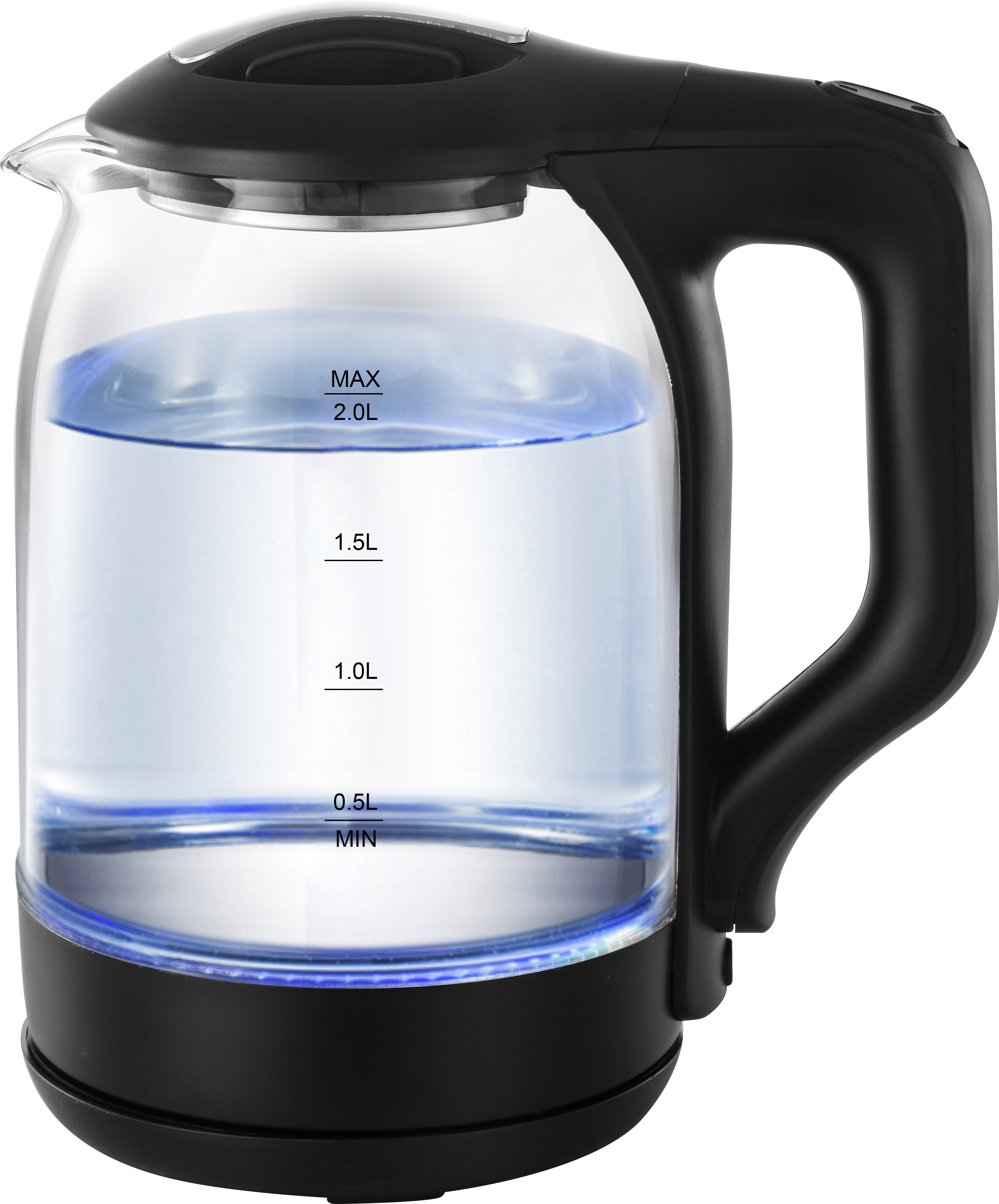 Cordless Kettle And Teapot Milk Boiler Coffee Teapot Transparent Glass Smart Water Tea Maker Small Tea Pots Electric Kettle