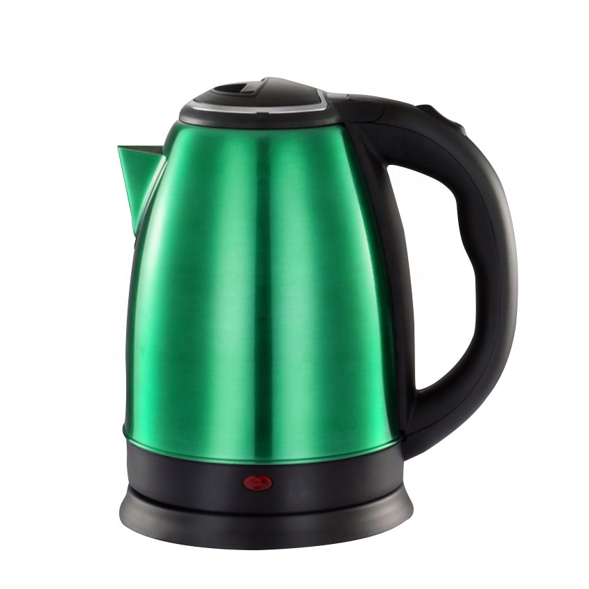 Classic Black Spray Color Electric Kettle of 1.8L 201ss Boil-Dry Protection Jug Kettle OEM Home Appliance Products