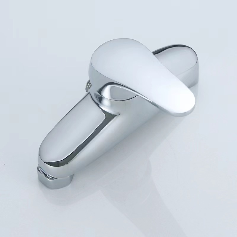 Hot Sale Economic Single Handle Chrome In Wall Bathtub Tap Zinc Bathroom Shower Mixer Faucet