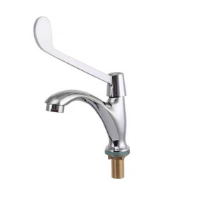 Wholesale Medical Elbow Taps Good Quality Modern Laboratory Long Handle Faucet Medical Mixer Washroom Wash Basin Faucet