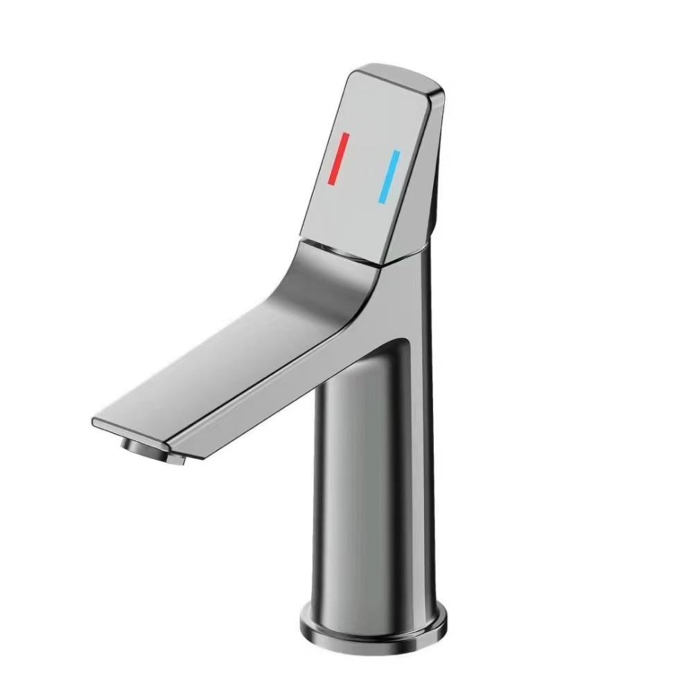 Luxury Bathroom High Quality Faucet Hotel Single Handle Zinc Alloy Tap Hot And Cold Mixed Faucets