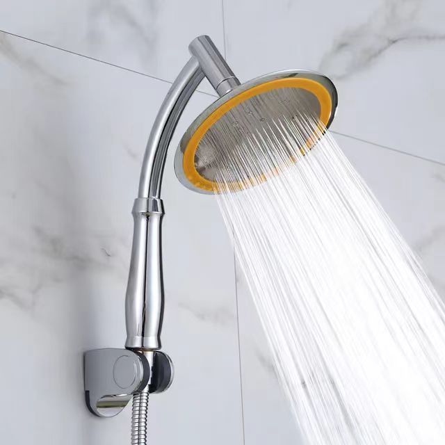 Economic Low Price 6 inch Rainfall High Pressure Chrome Adjustable Replacement Shower Head For Bathroom