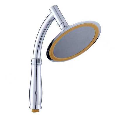 Economic Low Price 6 inch Rainfall High Pressure Chrome Adjustable Replacement Shower Head For Bathroom