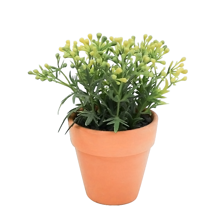 Cheap artificial plant grass plastic plant artificial potted grass artificial flowers in ceramic pot indoor or outdoor