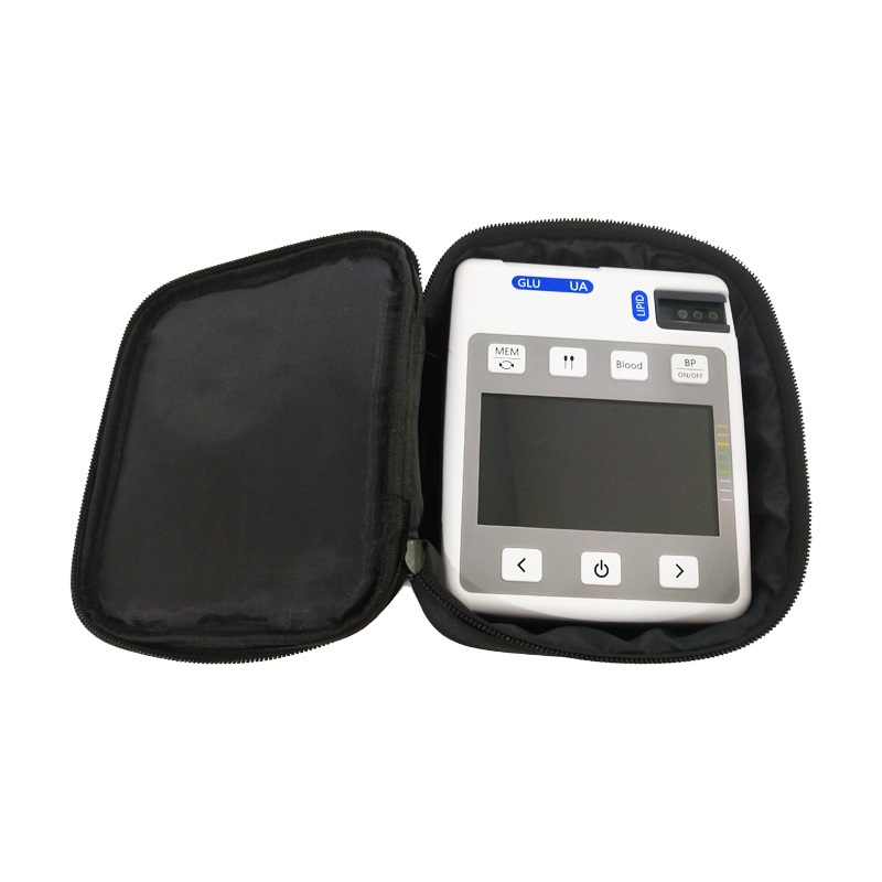 hot sell 4 in 1 Multi-function Analyzer Blood Glucose, Uric Acid,cholesterol, Blood Pressure