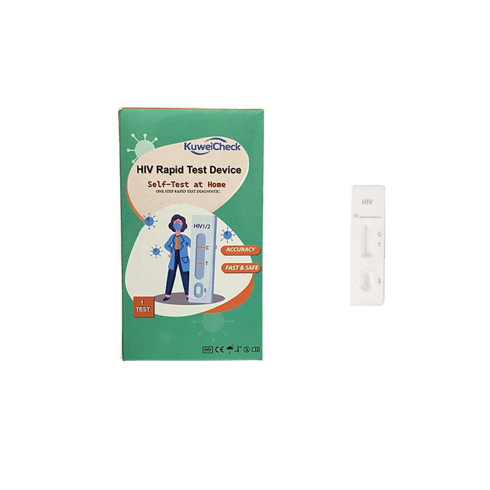 High Accurate Home use HIV 1/2 Rapid Test Device HIV self test kit