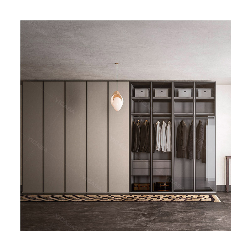 Modern bedroom clothes wardrobe closet furniture walk in closet