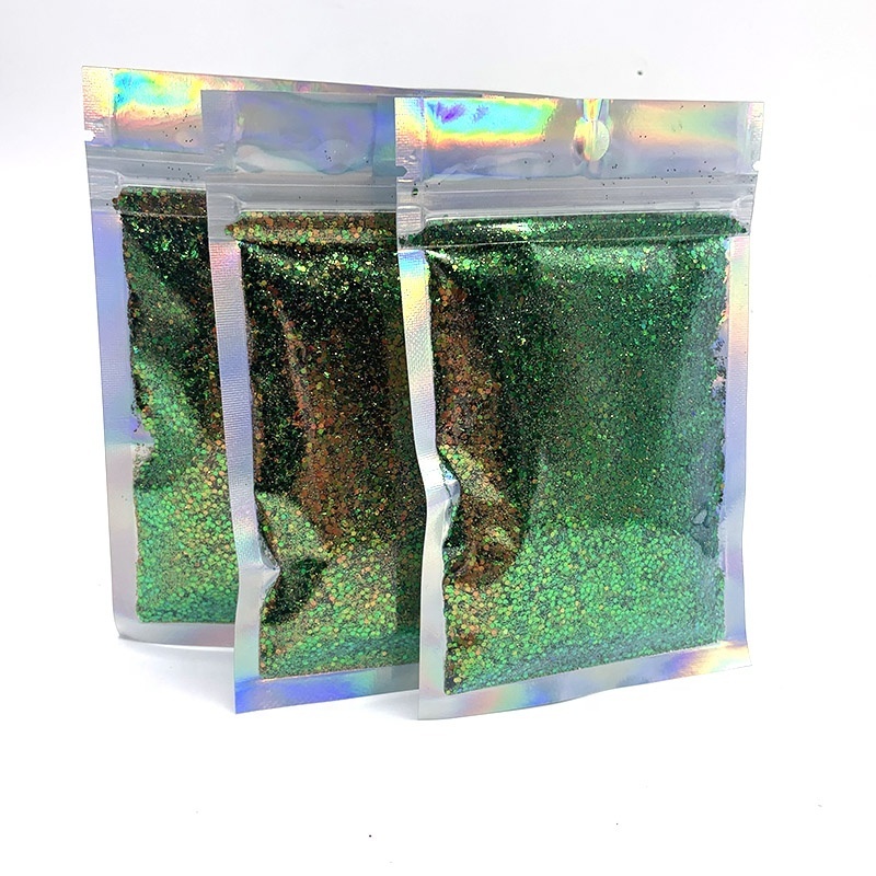 1oz Bag Color Shift Glitter Powder Chameleon Color Changing Glitter for nails, tumbler, resin, crafts