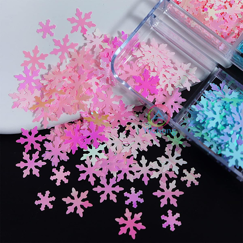 Christmas Decoration DIY Crafts Party Supplies Craft Projects Party Decorations Snowflakes Glitter