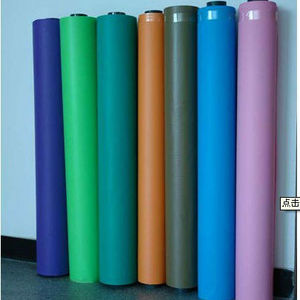 Polyester fabric with PEVA coating