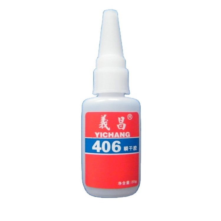 Instant Super Glue 406 Factory Wholesale Cyanoacrylate Adhesive