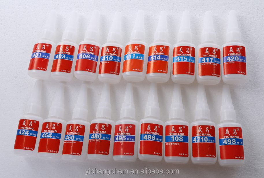 Free Sample 10ML Strong Instant Glue 410 Super Glue Adhesive For Metal Plastic Wooden Glass