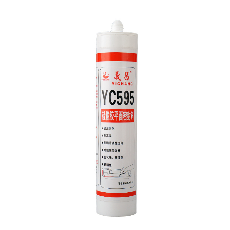 High-temper Waterproof Fireproof Rtv Silicone Sealant Gasket Maker