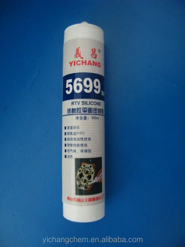 gasket maker &room temperature  RTV silicone sealant for auto mechanical metal flange sealing