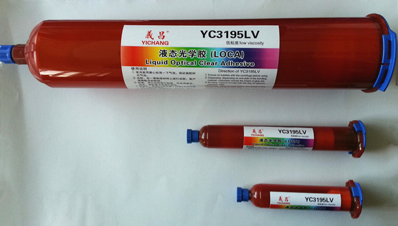 high quality YC3195LV repair glue for mobile phone lcd touch screen for Cellphone Glass Lens LCD Repair