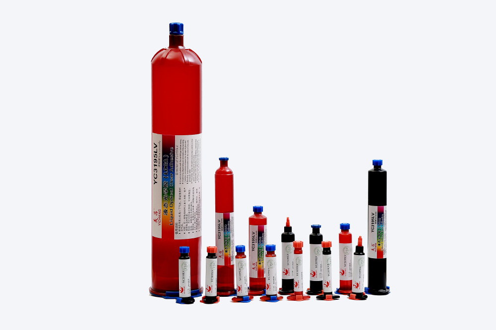 YC3186 loca uv glue tp2500 For touch screen lcd bonding digitizer assembly loca clear UV optical adhesive