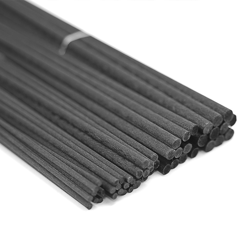 Glue Free Polyester Fiber Synthetic Diffus Stick Custom Size 3mm 4mm 5mm White Black Natural Rattan Reed Sticks