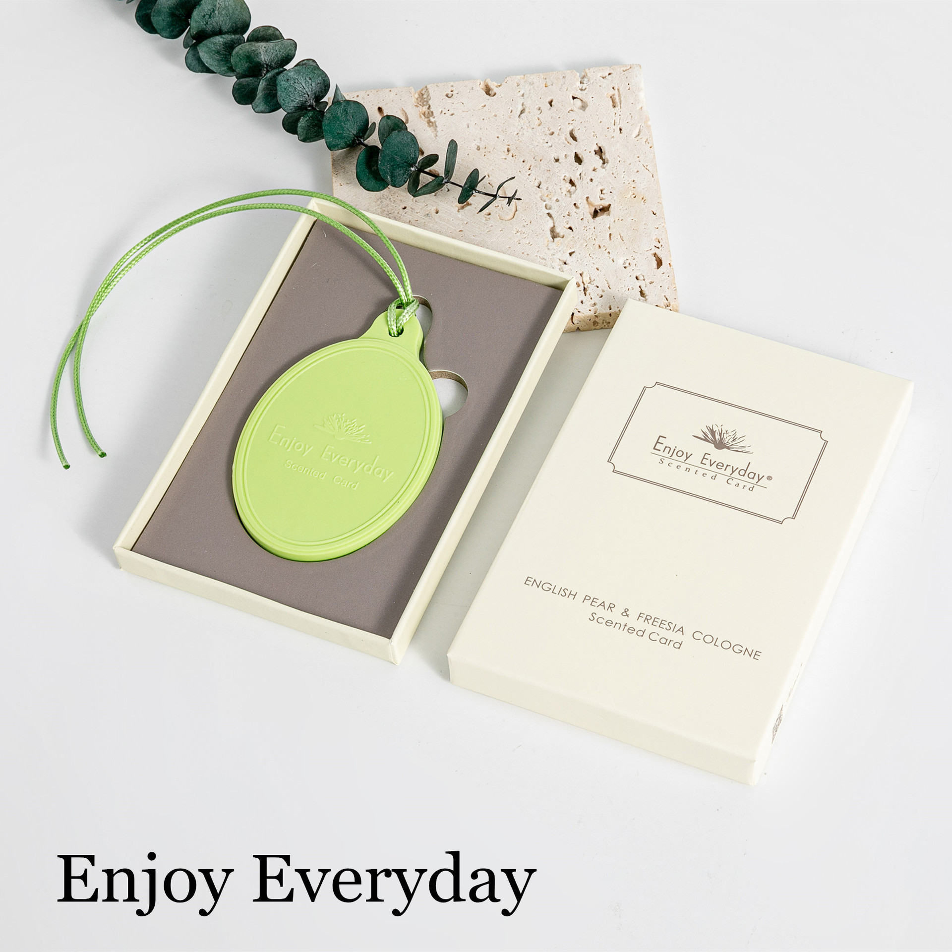 Enjoy Everyday Mini Air Freshener Scented Hanging Card Aroma Air Deodorant Perfume Scented Plastic Card