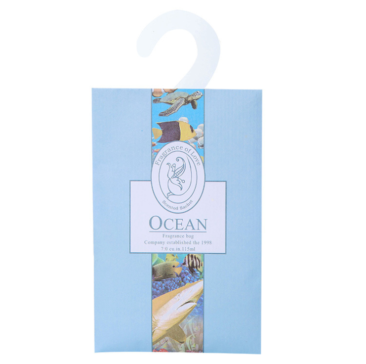 Hot Selling Wardrobe Room Lavender Bag Air Freshener Sachets Scented Paper Fragrance Sachet