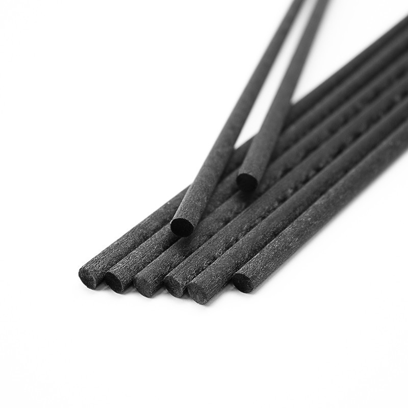 Most Popular 2mm 3mm 5mm 6mm Black Color Fragrance Diffuer Reeds Natural Rattan Rods Reed Diffuser Stick