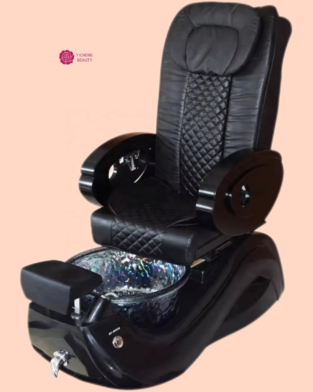 Yicheng Beauty Best Seller pedicure sink bowl foot spa pedicure foot spa massage chair salon pedicure station chair from China