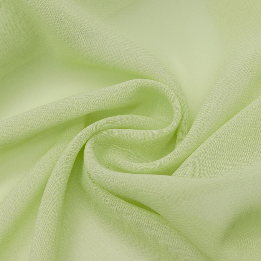 Low MOQ French Silk Pure Chiffon Fabric Georgette Made In China