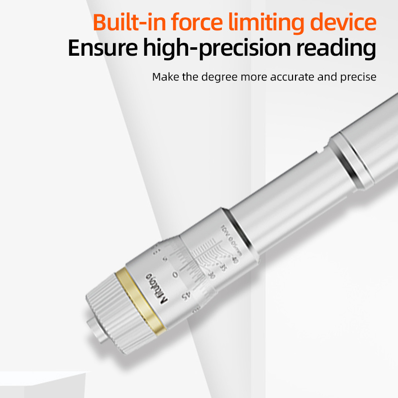 Japan Mitutoyo Three Claw Inside Micrometer 368-161 Digital Display Three Point Self-Centering Aperture Micrometer