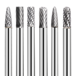 HRSK Tungsten Carbide rotary tool high-quality customization 3*5 rotary file tungsten carbide burr set