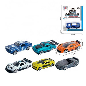 2022 Yicheng Hot Selling Free Wheels Custom Logo Promotional Toy Cars 164 Cars Simulation Alloy Sliding 1 64 Scale Diecast Cars