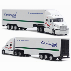 Custom Logo 1/48 1/50 Scale Semi-alloy diecast alloy Transporters model container trucks car truck Model Toy