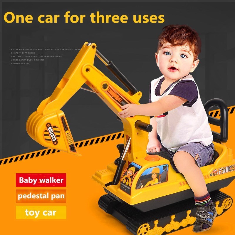 Kids construction toy ride on car engineering toys car for kids to drive