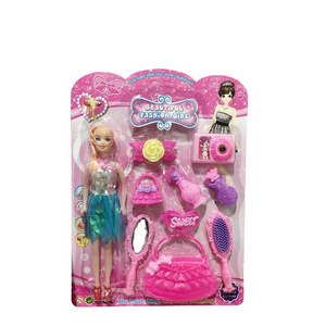 11 Inch Factory Direct Sale Fashion Doll With Beauty Accessories Set Toys