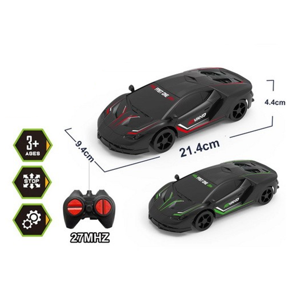 Factory Cheap 2.4g 1:18 Series Simulate Remote Control Rc Racing Cars With Lights Radio Control Toys