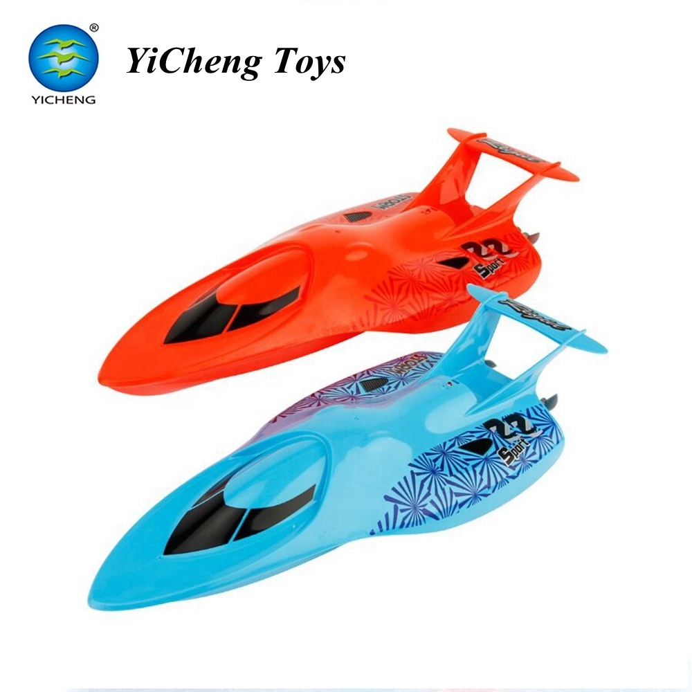 2.4Ghz 10Km/H High Speed Electric RC Racing Boat Toy For Pools And Lakes