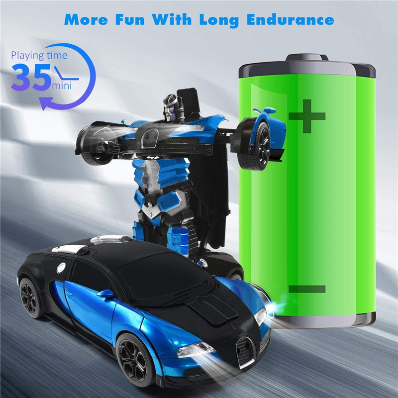 Wholesale Hand Control  Car Robot to Carros De Control Remoto Rc Drift Transformed Ra Car Transform Rc Car With Light for Kid